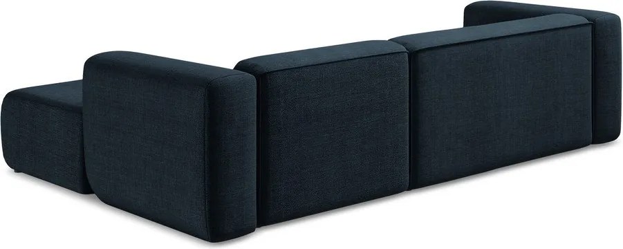 Kék sarokkanapé (jobb oldali-heverő résszel) Ekahi – Makamii