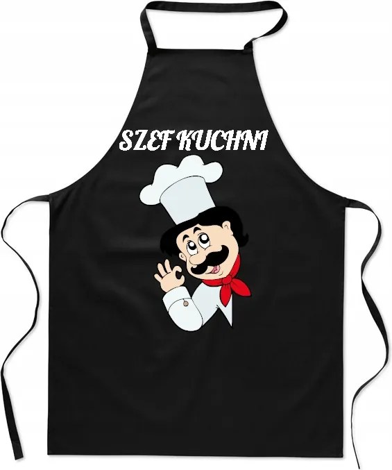 Konyhai kötény Konyhafőnök Ajándék Szakács Fiúnak