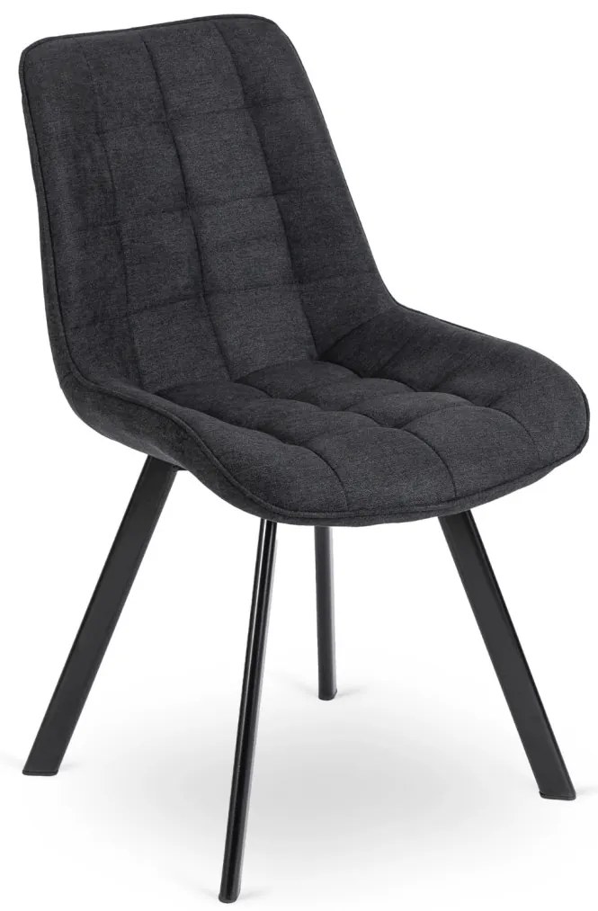 Fekete Szövet Étkezőszék RICK 2