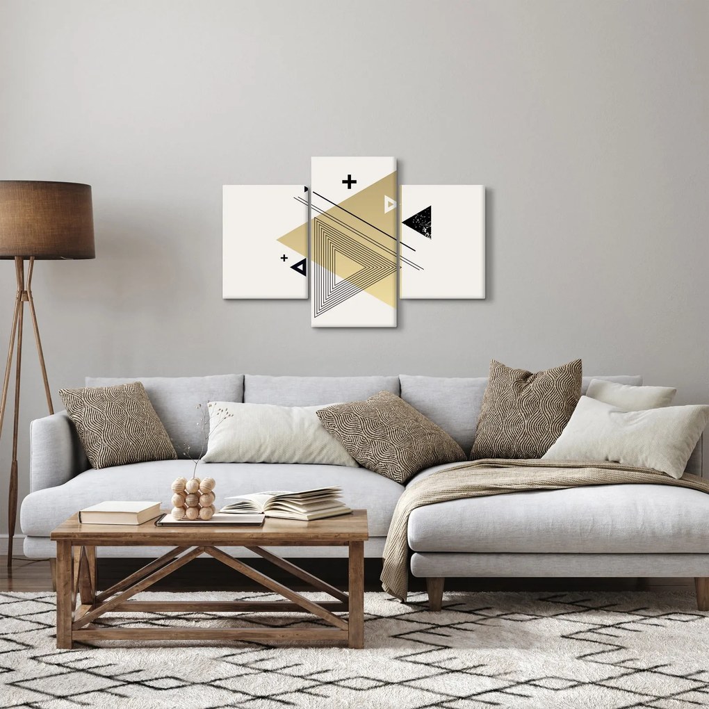 Kép - Geometriai formák N⁰4 (90x60 cm)