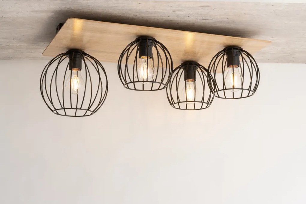 Sigma Lighting CYBER 32360 Süllyesztett mennyezeti lámpa 4x60W/E27