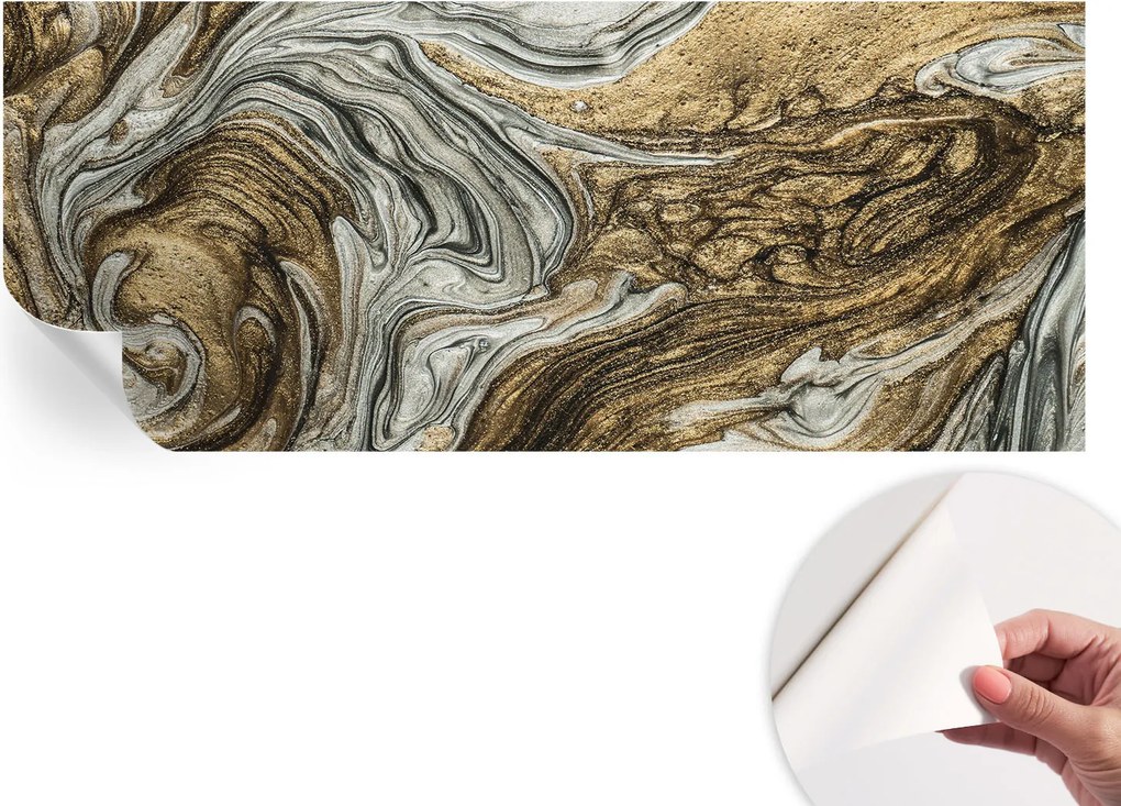 Modern öntapadós fali fotótapéta Absztrakt örvények 250x104 cm