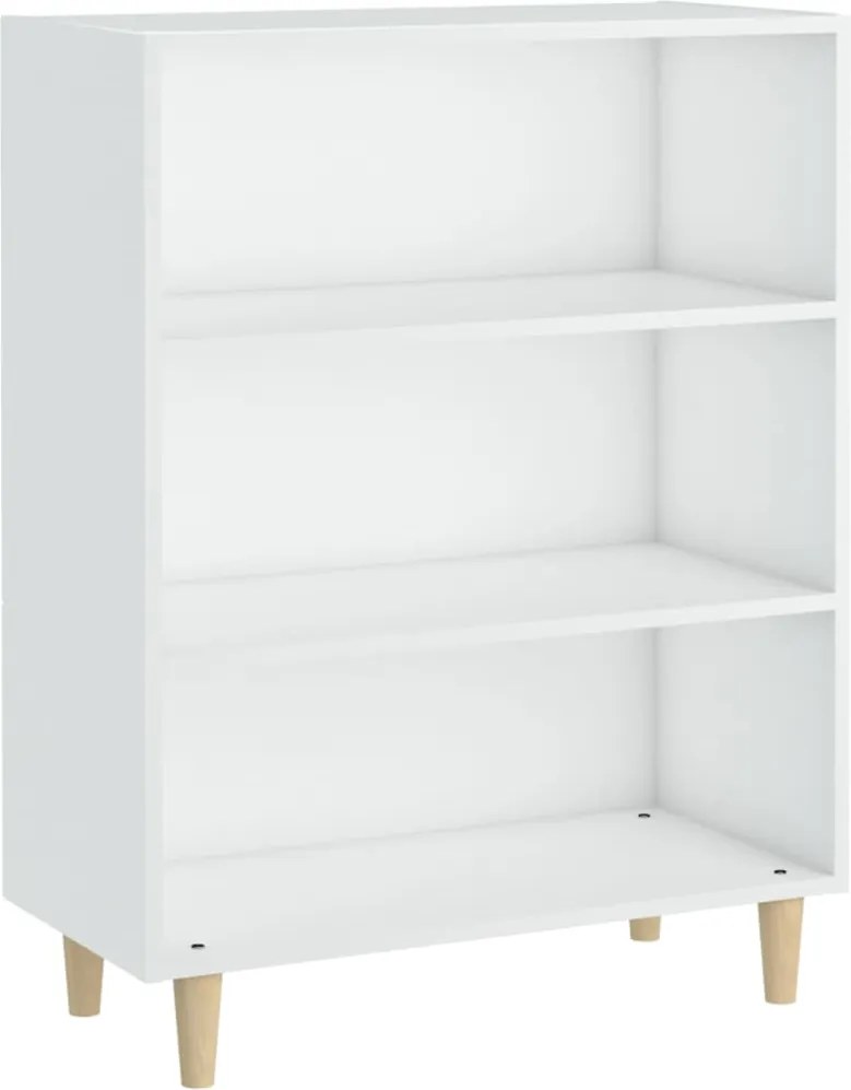 vidaXL fehér szerelt fa tálalóasztal 69,5 x 32,5 x 90 cm