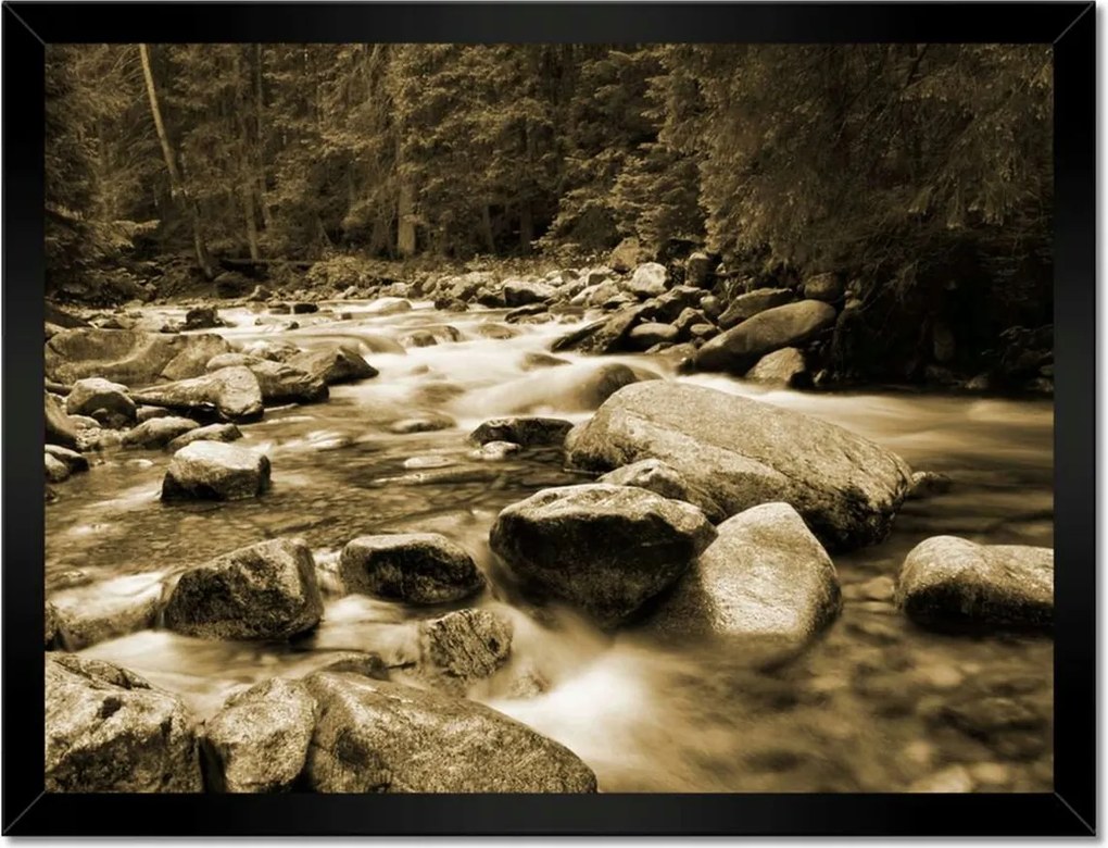 Poszterek keretben 40x30 Tátra Lengyel hegyek Kilátás