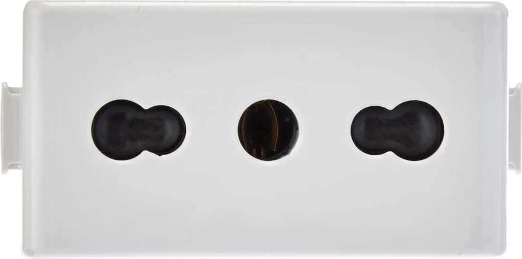 Bticino bypass aljzat Bticino SAM5180F 250V, fehér, 2 db sw178