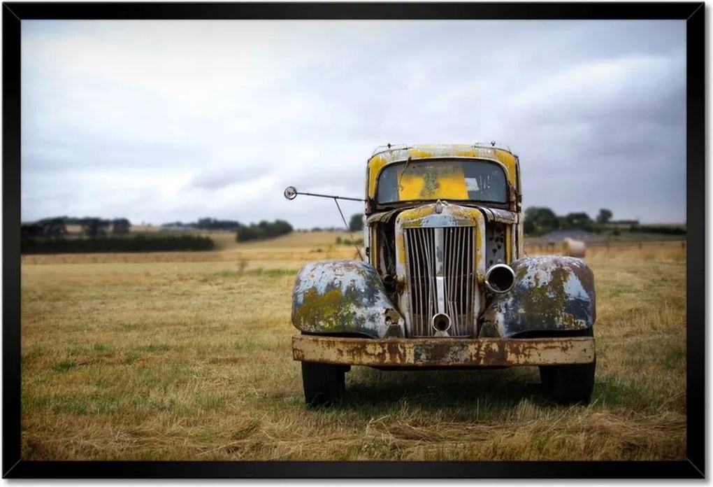 Poszterek keretben 60x40 Oldtime Rost Style