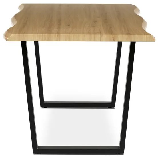 Étkezőasztal 180×90 cm, MDF, Vad Tölgy. HT-F4218 OAK