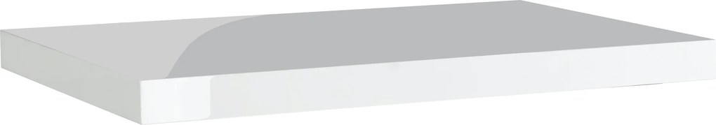 Fürdőszoba munkalap mosdó alatti szekrényhez 80 x 40 fehér fényes lakk