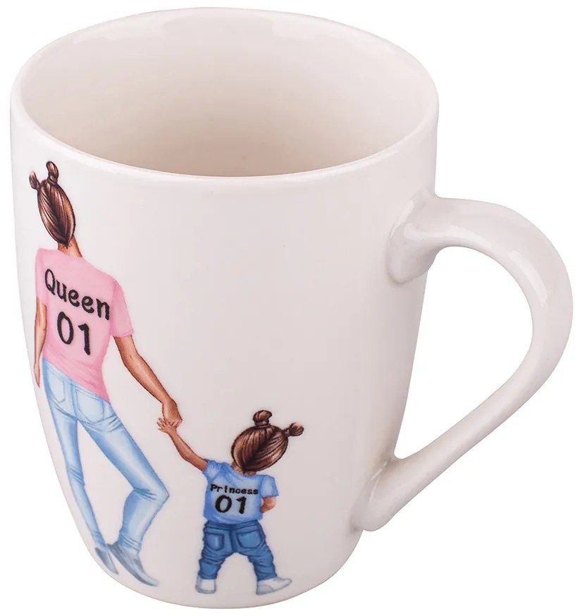 Altom Queen - girl porcelán bögre, 300 ml