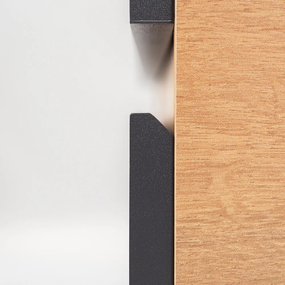 Vario Forte 80 alsó szekrény mosdóval tölgy-antracit