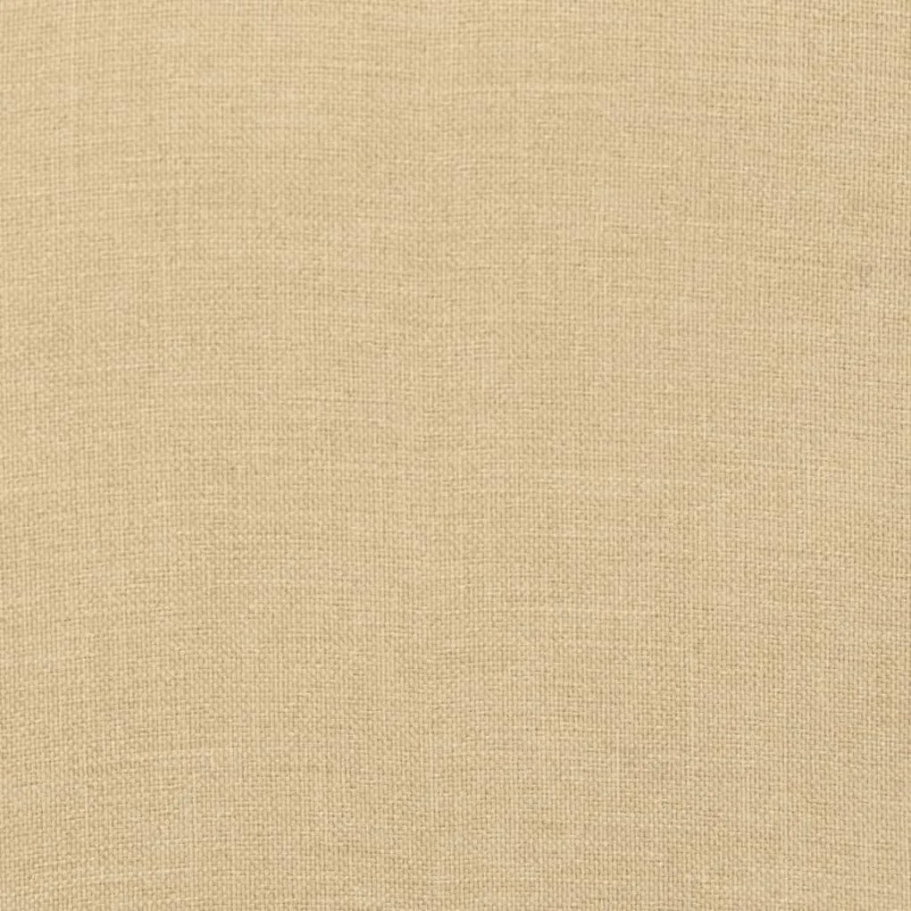 2 db melange bézs szövet kerti padpárna 100 x 50 x 7 cm