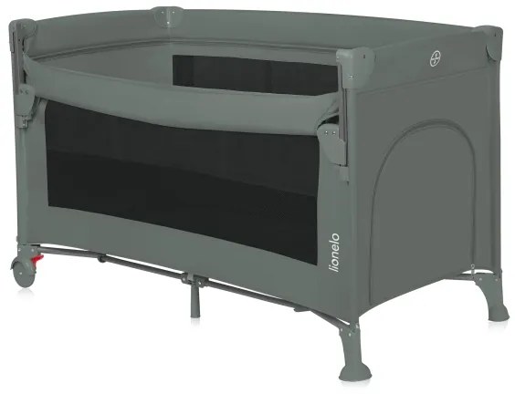 Lionelo - ELLEN 3 az 1-ben utazóágy, zsályazöld