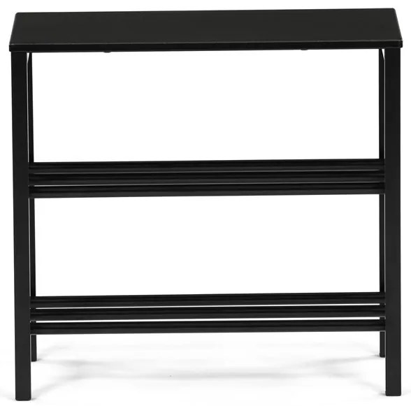 Fekete Fém Cipős Szekrény. 83168-42 BK