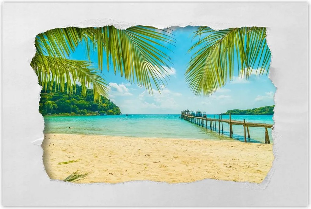 Poszterek 120x80 Trópusi tájkép