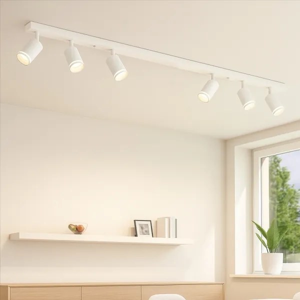 Spotlámpa PIPE 6xGU10/10W/230V fehér