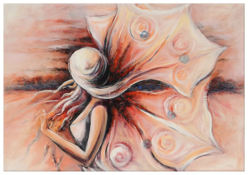 Gario Kézzel festett kép Titokzatos ismeretlen no Méret: 100 x 70 cm