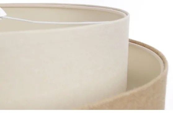 DOBLO függeszték 1xE27/60W/230V bézs/krém színben