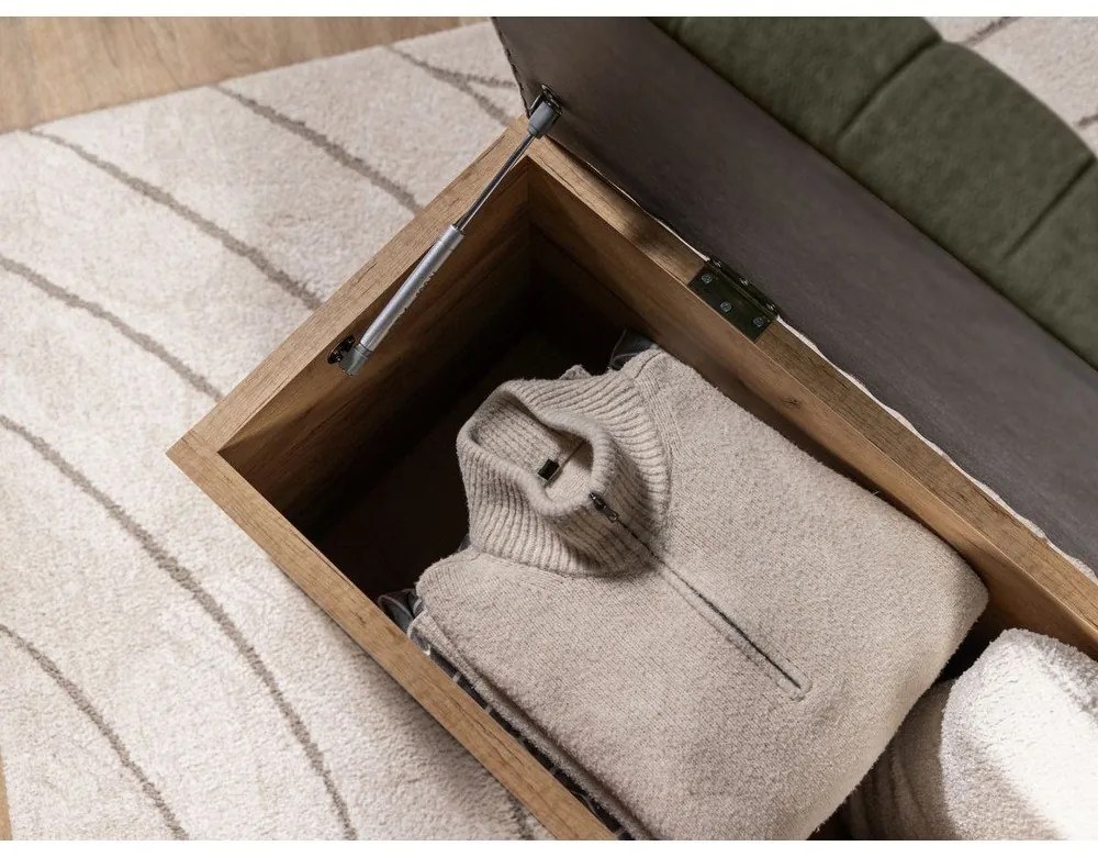 Zöld-natúr színű pad Oceane – Bobochic Paris