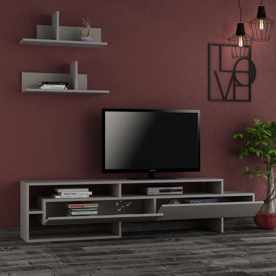 TV szekrény Gara - Light Mocha