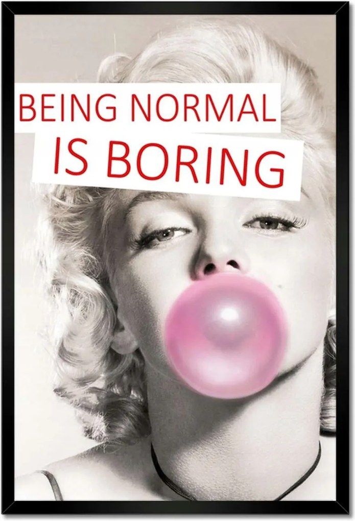 Poszterek keretben 40x60 Marilyn Monroe Normális