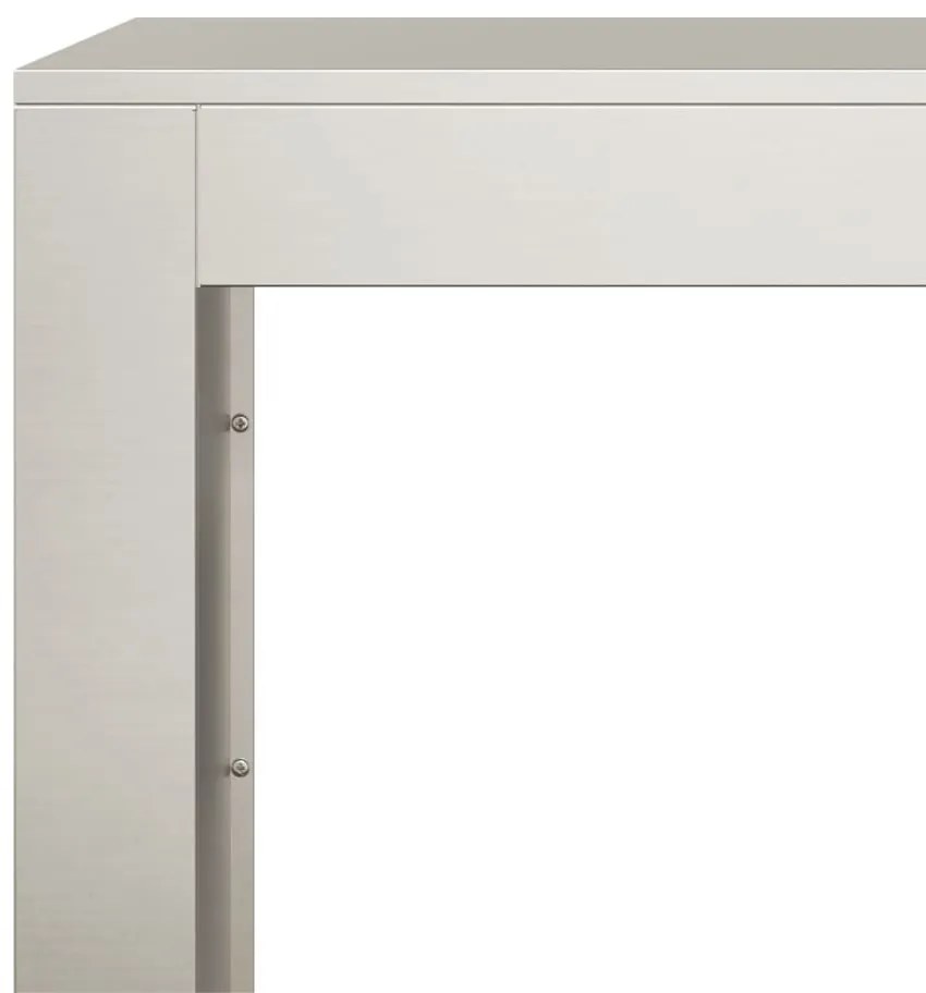 tűzifa állvány 100x40x100 cm időjárásálló acél