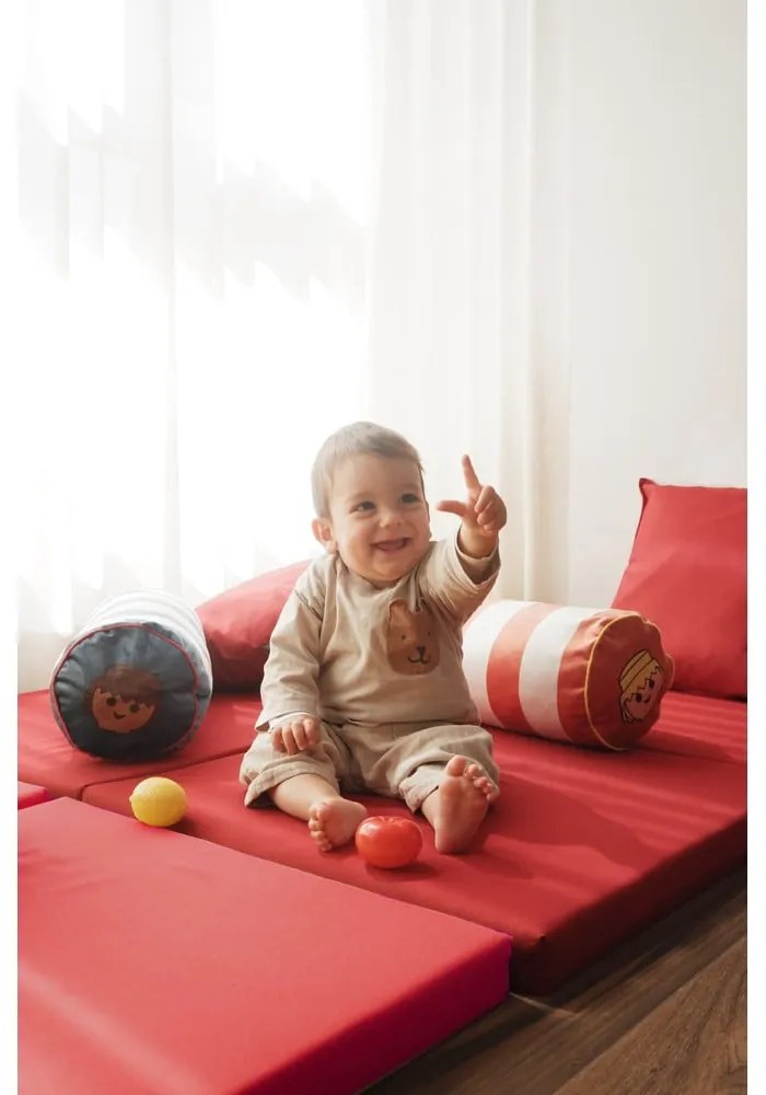 Bársony gyerek párna Stripes – Playmobil