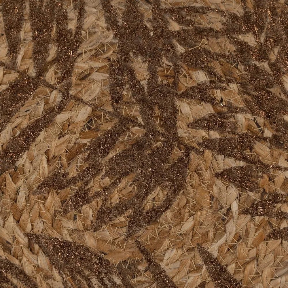 Juta tányéralátét ø 38 cm Leafy – Ixia