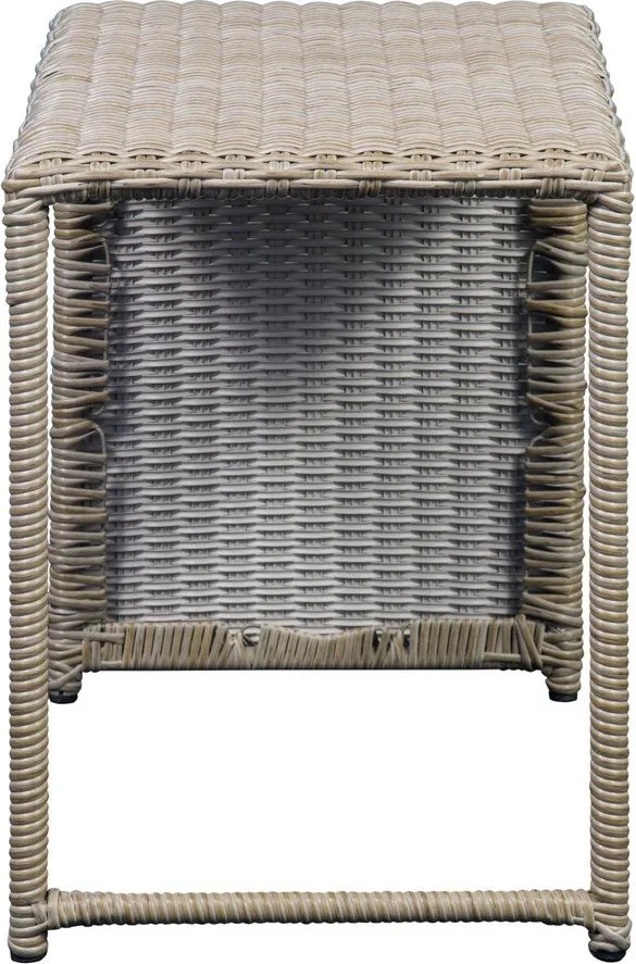 Bézs-világosbarna kétszemélyes kerti lounge szett Modular – Unique Furniture