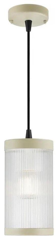 Nordlux Nordlux - Kültéri csillár zsinóron COUPAR 1xE27/25W/230V IP33 krémes NX0460
