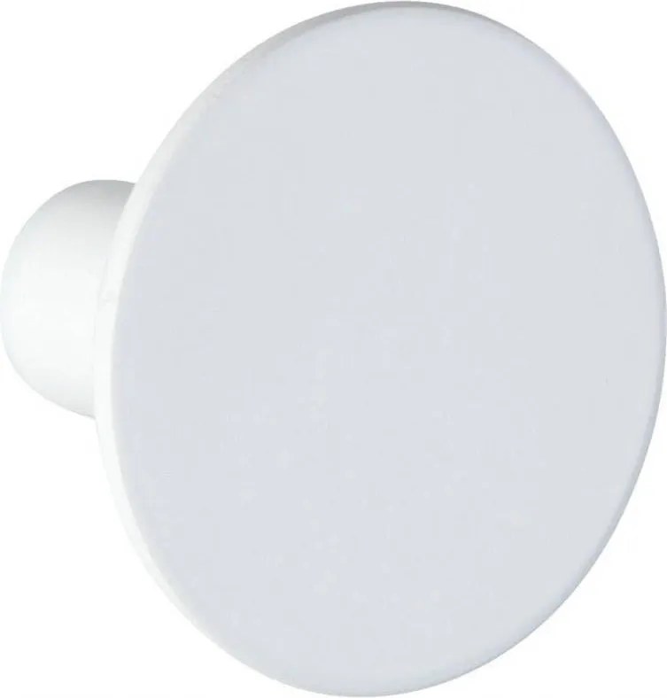 Akasztós Törölközőtartó Fehér Fali Kerek Ø 5 x 3.8 cm Wenko