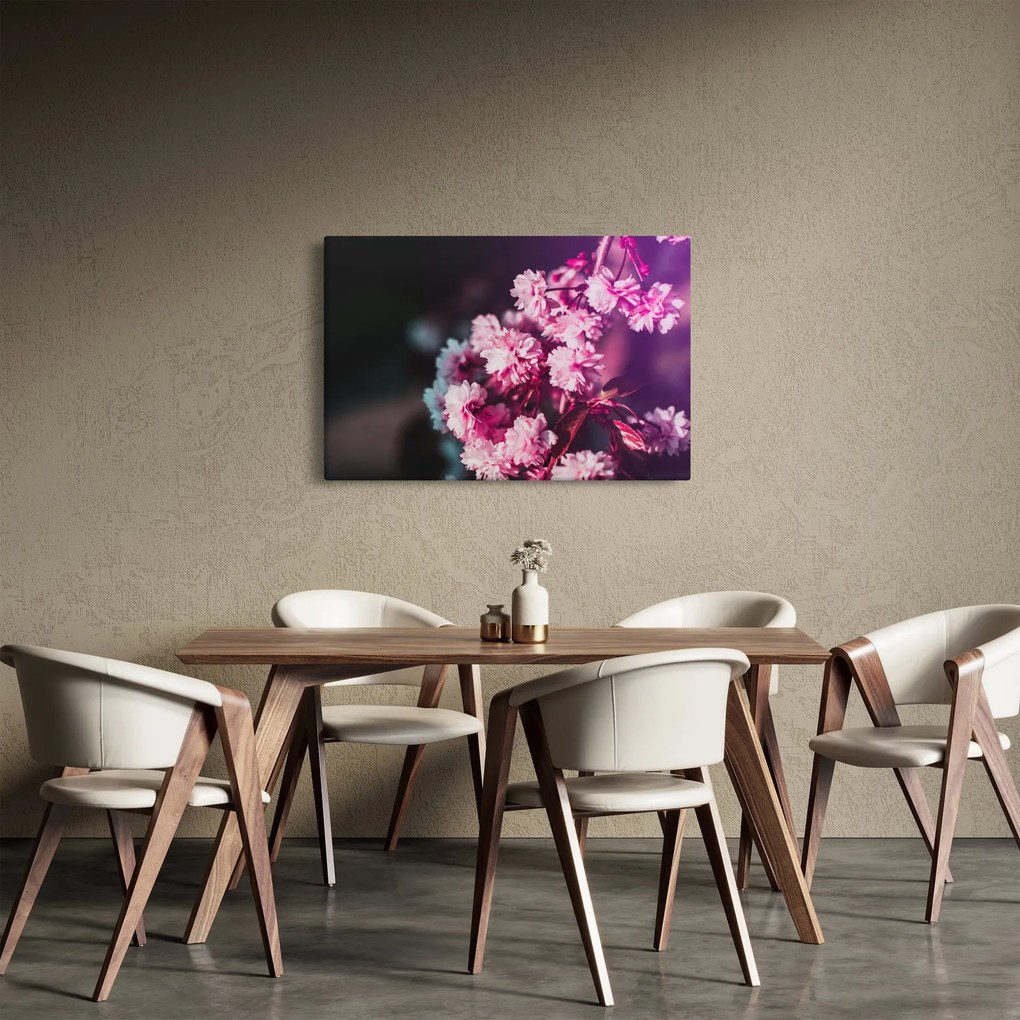 Fa virágok képe (90x60 cm)