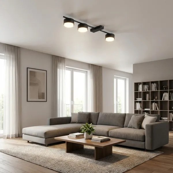 Brilagi - LED spotlámpa MONO 3xGX53/13W/230V fekete