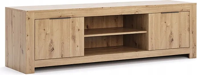 TV-állvány Tommy tölgyfa kézműves