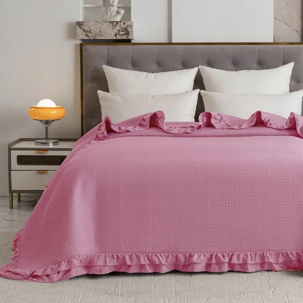 ágytakaró MONTEGO, rózsaszín Méret: 200 x 220 cm