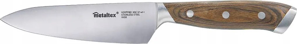 Márkás Robusztus Éles Szakács Kés Rozsdamentes Acél Nyél Fa Swiss