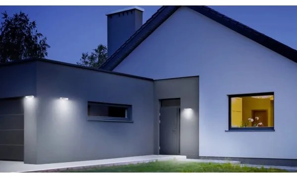 Steinel 052652 LED napelemes lámpa szenzorral, 1,5W, 2x2000mAh, IP44, ezüst