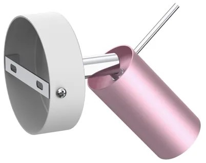 Fali spotlámpa PRESTON 1xGU10/40W/230V rózsaszín
