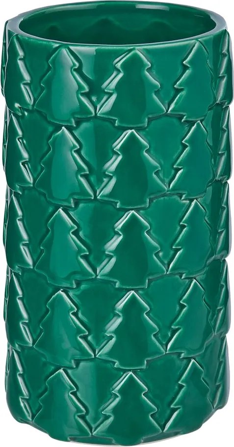 STATEMENT kerámia váza fenyőfa 18cm