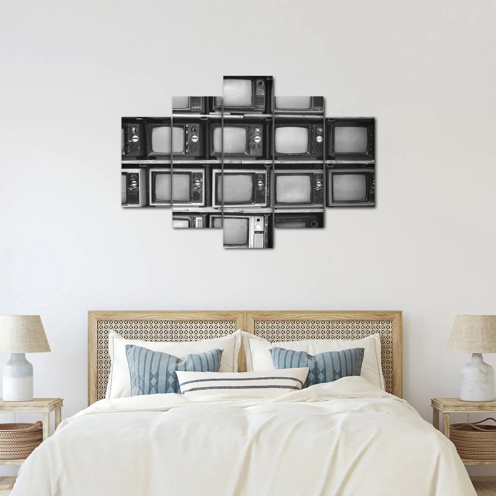Kép - Retro TV (150x105 cm)