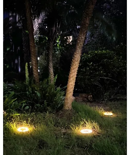 Immax 08496L-SADA 4xLED kültéri napelemes lámpa szenzorral 0,048W/2V IP68