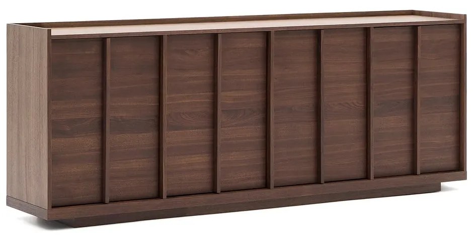 Barna komód diófa dekorral 200x80x45 cm Onix – Kave Home