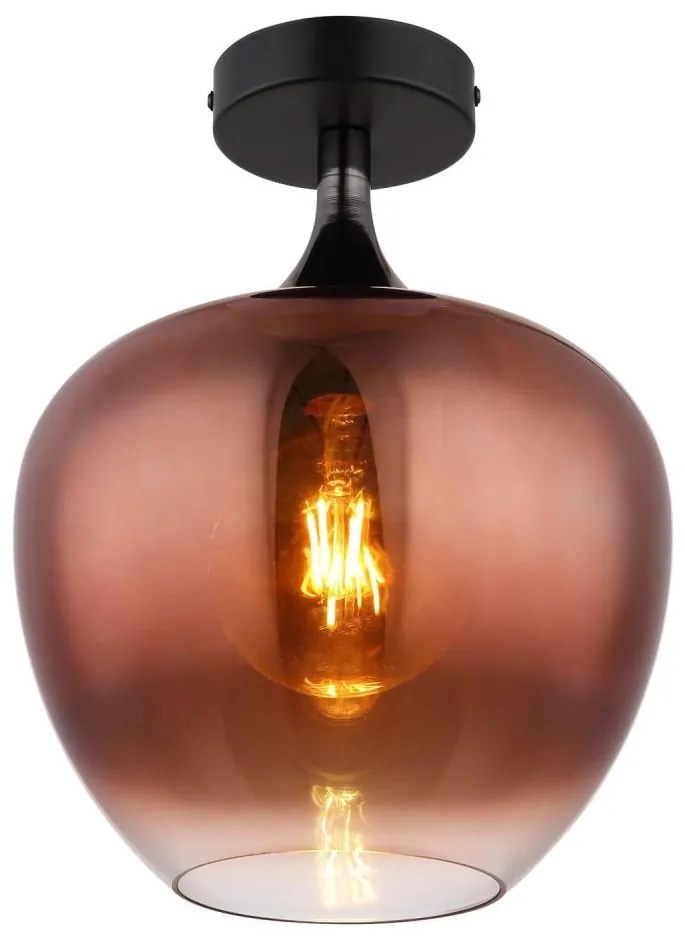 Globo 15548DG - Mennyezeti lámpa MAXY 1xE27/40W/230V réz