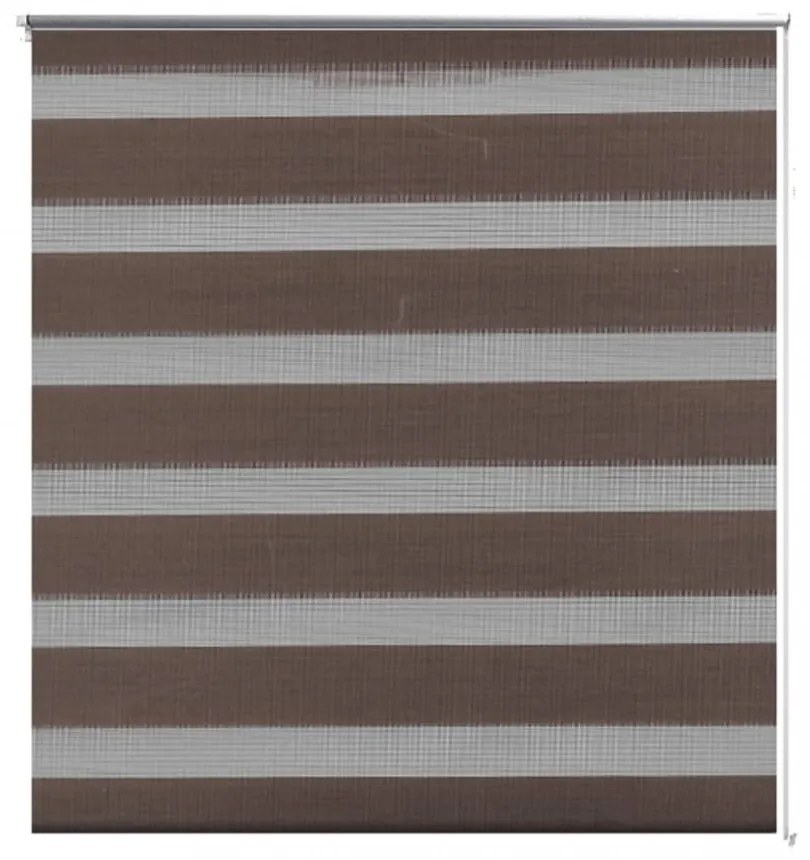 Zebra roló 117 x 175 cm Kávészínű