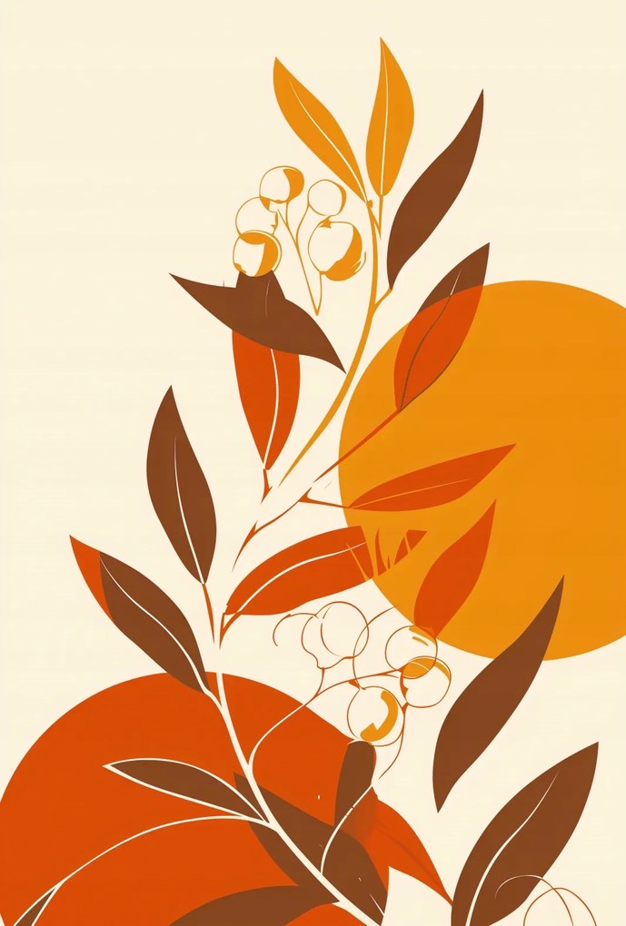 Poszter 67,5x100cm Meleg őszi szél