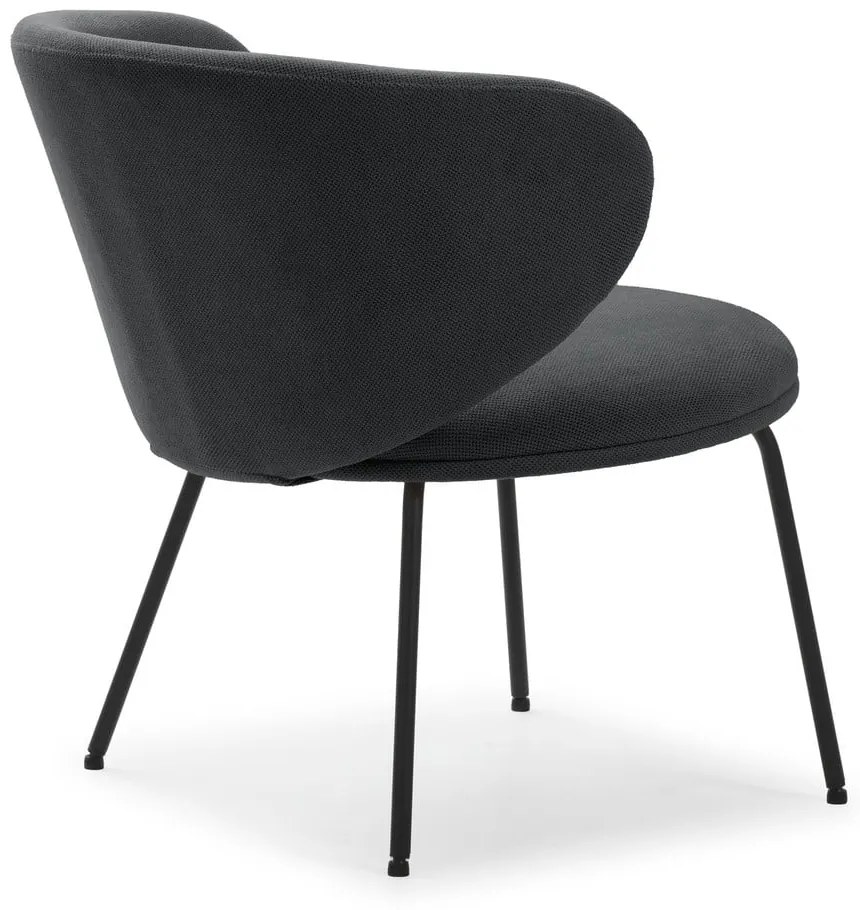 Antracitszürke fotel Rush – Marckeric