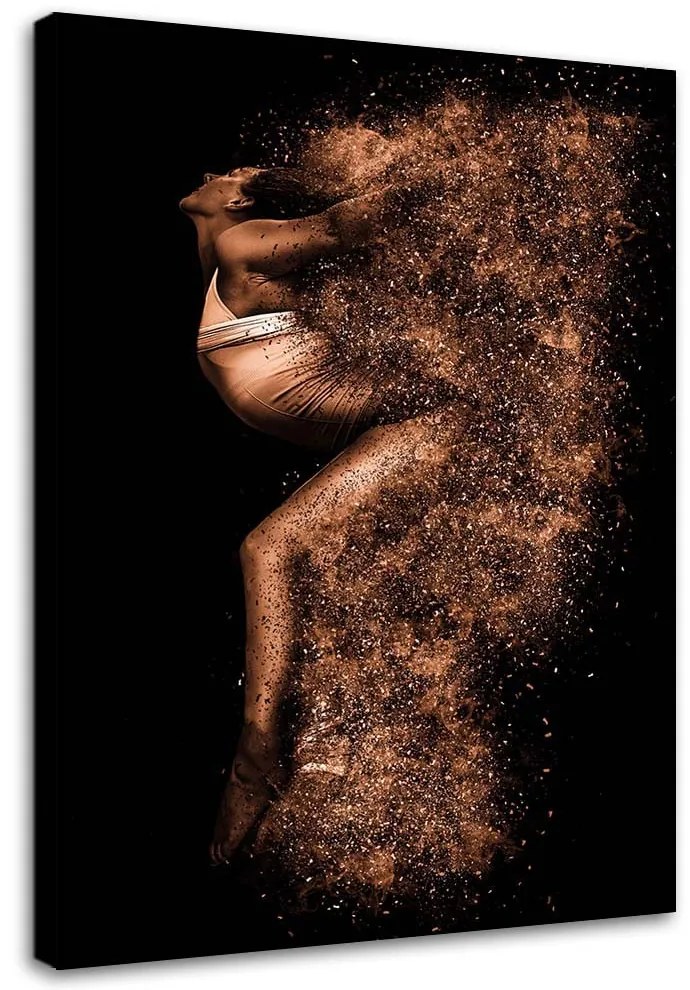 Gario Vászonkép Gyönyöru no aranyporban Méret: 60 x 90 cm