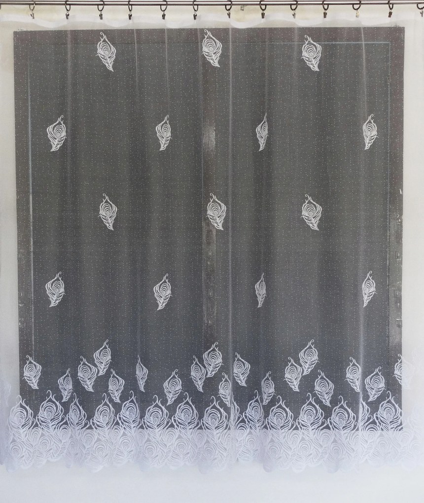 Mg Függöny 89/100 Fehér 300X250 kész szalaggal