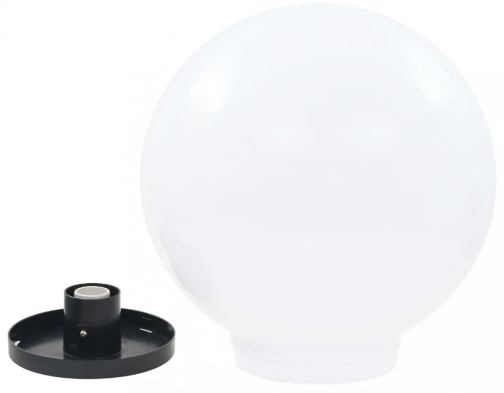 2 db LED gömblámpa 40 cm PMMA