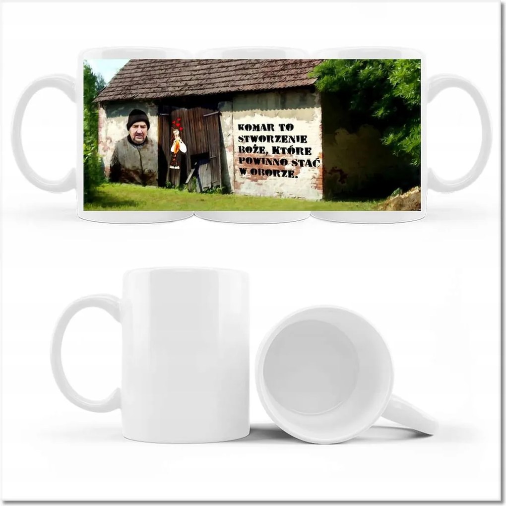 Bögre a Szúnyogok földműveseinek fényképével