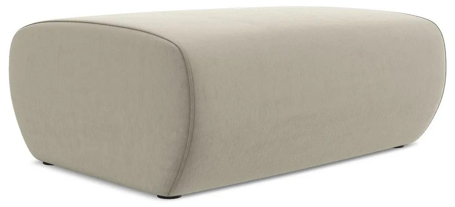 Bézs bársony lábtartó Kapua – Makamii